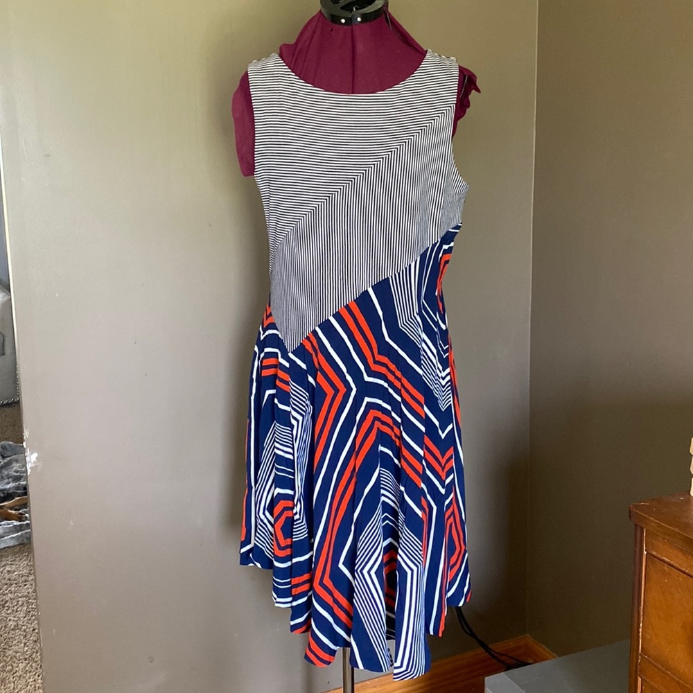Anthropologie Maeve Asymmetrical Dress (Size L)